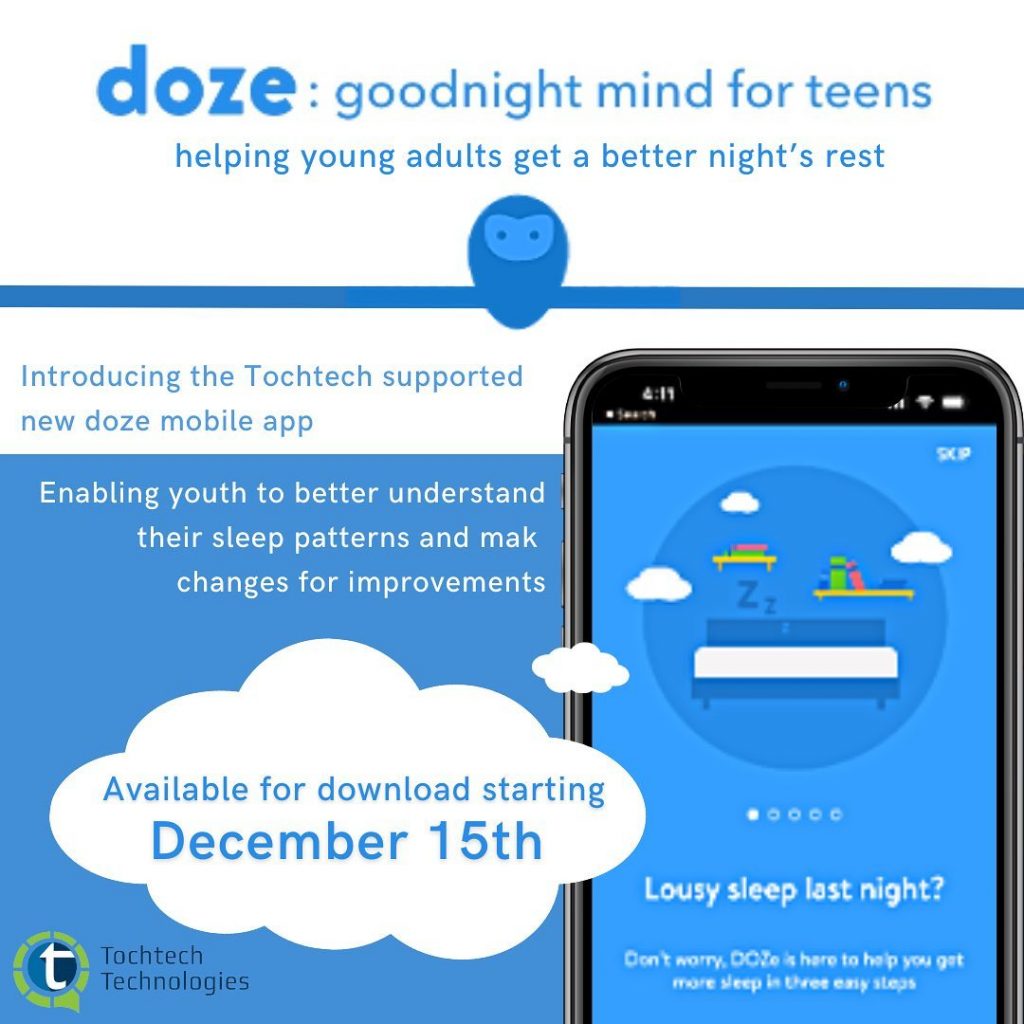 Toch Apps Introducing the Tochtech-supported new doze mobile app to be available ...